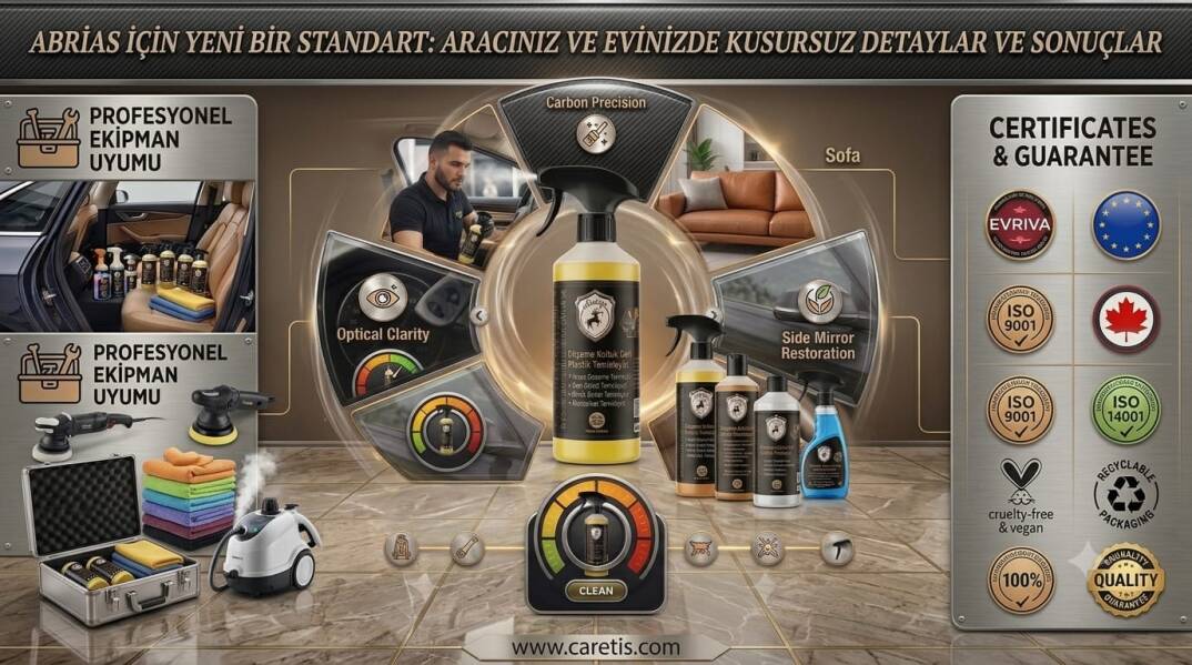 Abrias Döşeme Deri Koltuk Tavan Temizleyici Pro 500ML - 2