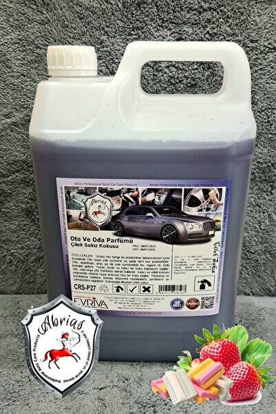 Abrias Oto Parfümü Çilek Sakız Kokusu 5lt - 1