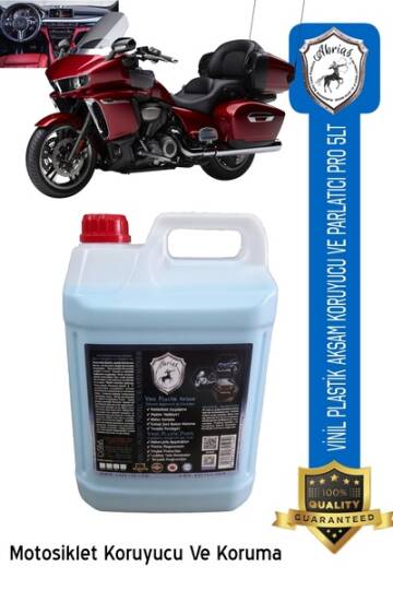 Abrias Vinil Plastik Aksam Torpido Motor Koruyucu Ve Parlatıcı Pro 5lt - 2