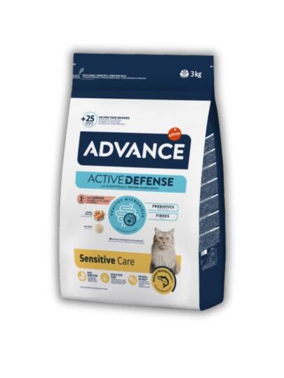Advance Adult Sensitive Somonlu Yetişkin Kedi Maması 3 Kg