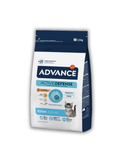 Advance Kitten Tavuklu Pirinçli Yavru Kedi Maması 1.5 Kg