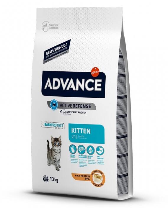 Advance Kitten Tavuklu Pirinçli Yavru Kedi Maması 10 Kg - 1