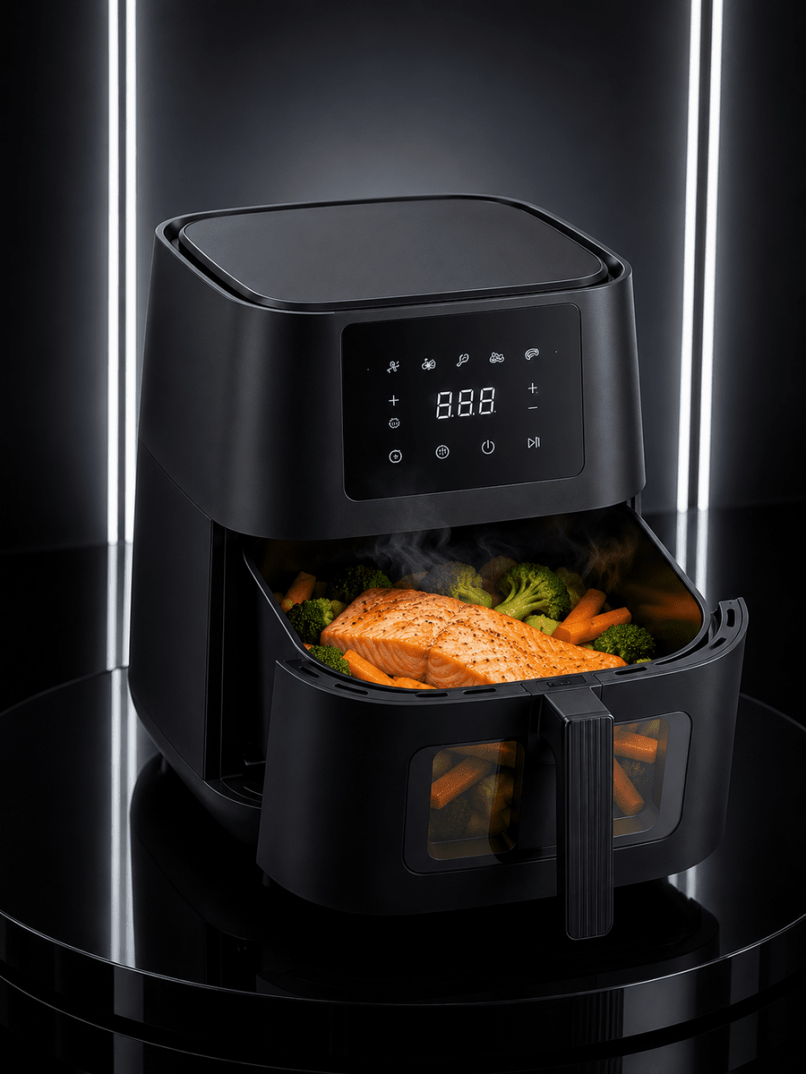 Air Fryer Mutfak Pişirme Cihazı Çok Programlı Dokunmatik - 5