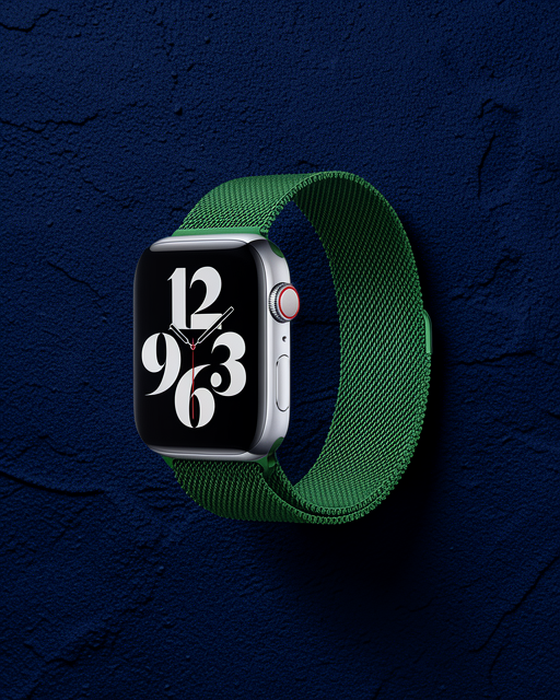 Apple Watch 38mm Metal Mıknatıslı Kordon - Yeşil - 1
