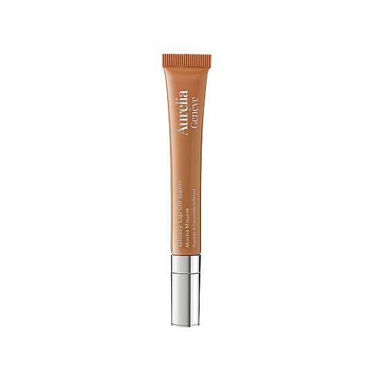 Aurelia Geneve Glossy Lip Oil Balm Peptit & Seramid İçeren Nemlendirici Etkili Renkli Lip Balm Mocha Mousse 12 ml