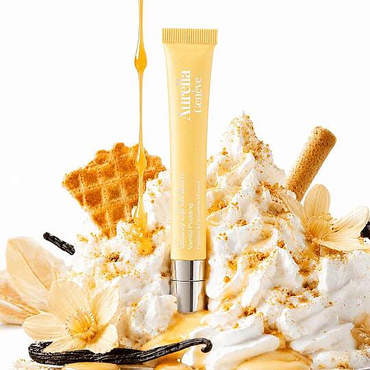 Aurelia Geneve Glossy Lip Oil Balm Peptit & Seramid İçeren Nemlendirici Etkili Renkli Lip Balm Vanilla Pudding 12 ml - 2