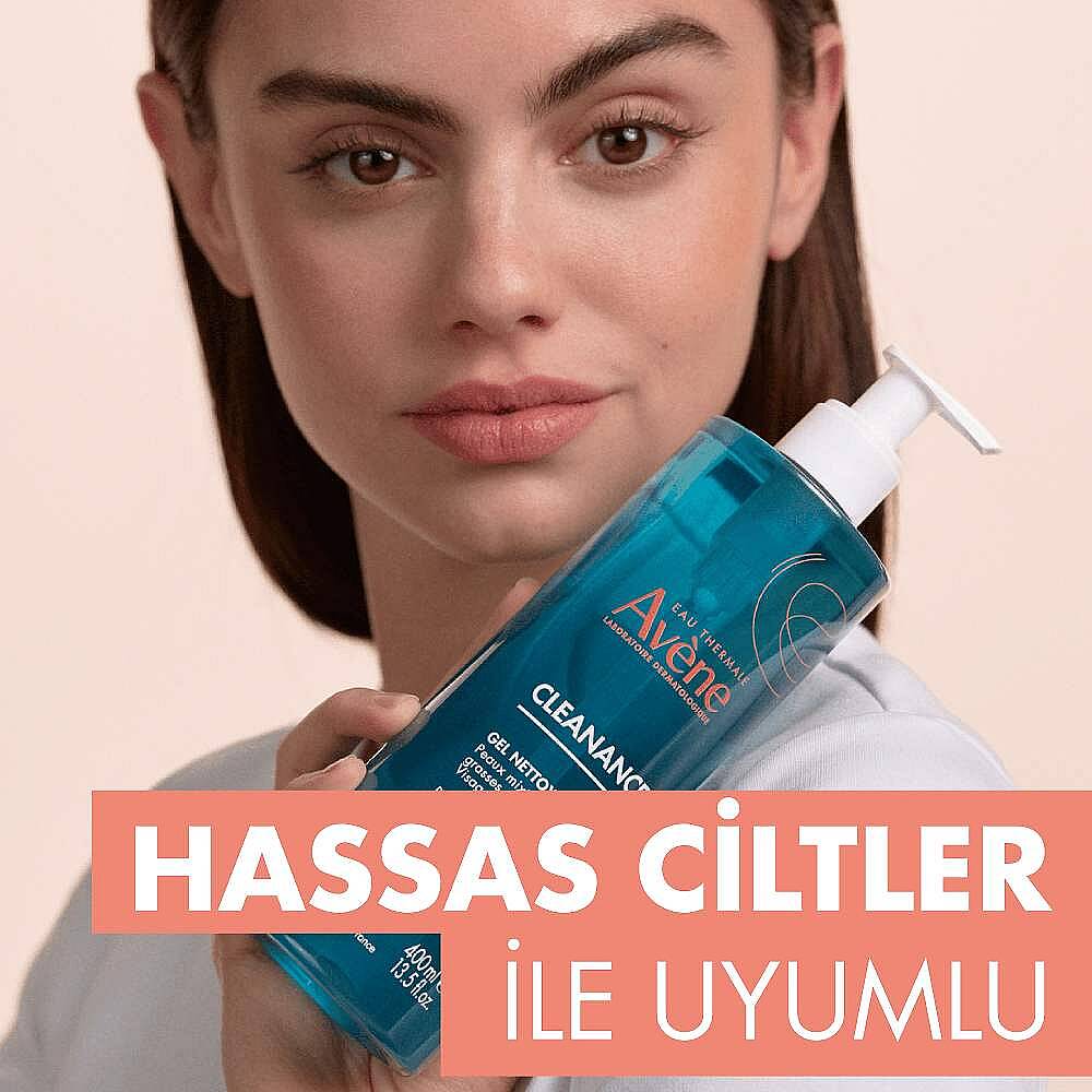 Avene Cleanance Gel Nettoyant Yüz Temizleme Jeli 400 ml 2 Adet - 4