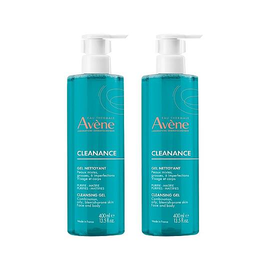 Avene Cleanance Gel Nettoyant Yüz Temizleme Jeli 400 ml 2 Adet
