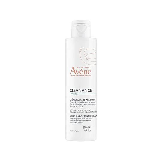 Avene Cleanance Hydra Yıpranmış ve Kurumuş Ciltler için Temizleme Kremi 200 ml