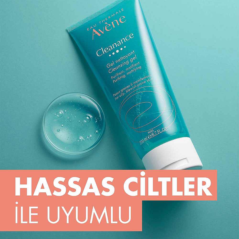 Avene Cleanance Yağlı ve Akneye Eğilimli Ciltler için Matlaştırıcı Temizleme Jeli 200 ml - 3