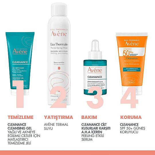Avene Cleanance Yağlı ve Akneye Eğilimli Ciltler için Matlaştırıcı Temizleme Jeli 200 ml - 2
