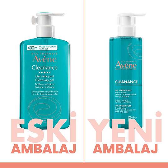 Avene Cleanance Yağlı ve Akneye Eğilimli Ciltler için Matlaştırıcı Temizleme Jeli 400 ml - 7