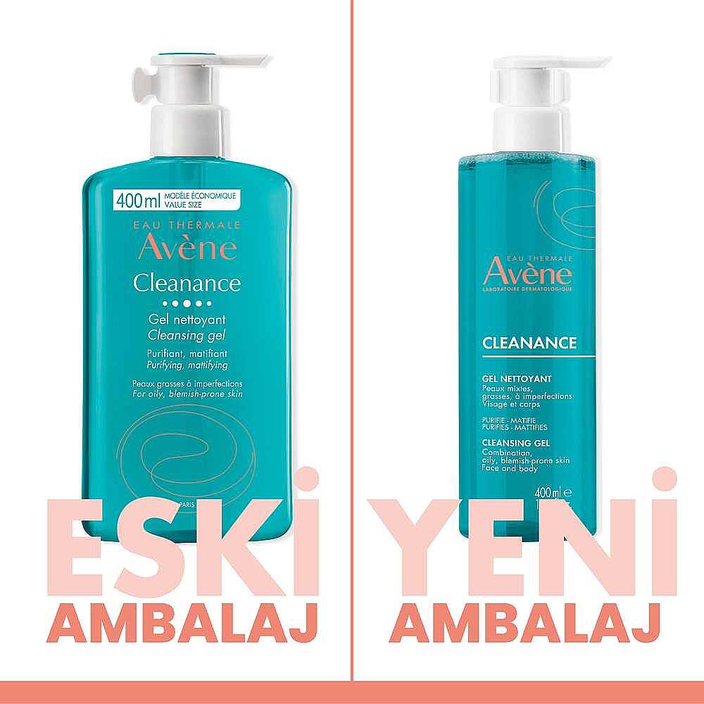 Avene Cleanance Yağlı ve Akneye Eğilimli Ciltler için Matlaştırıcı Temizleme Jeli 400 ml - 7