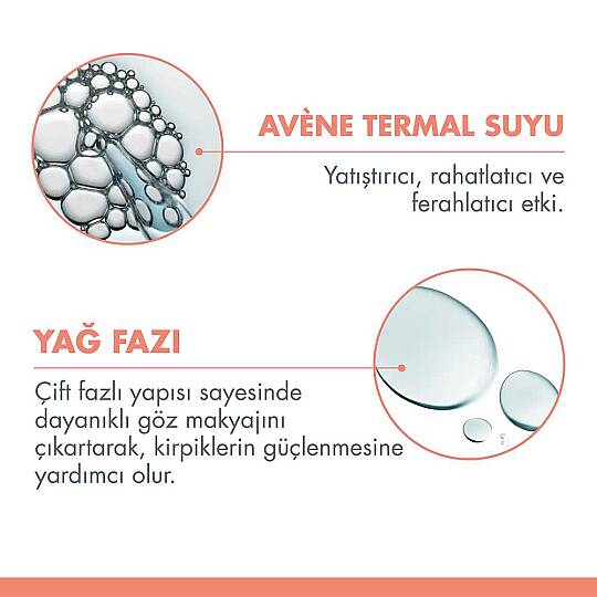 Avene Intense Eye Make-Up Remover Çift Fazlı Göz Makyaj Temizleyicisi 125 ml - 3