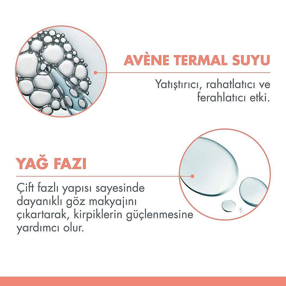Avene Intense Eye Make-Up Remover Çift Fazlı Göz Makyaj Temizleyicisi 125 ml - 3