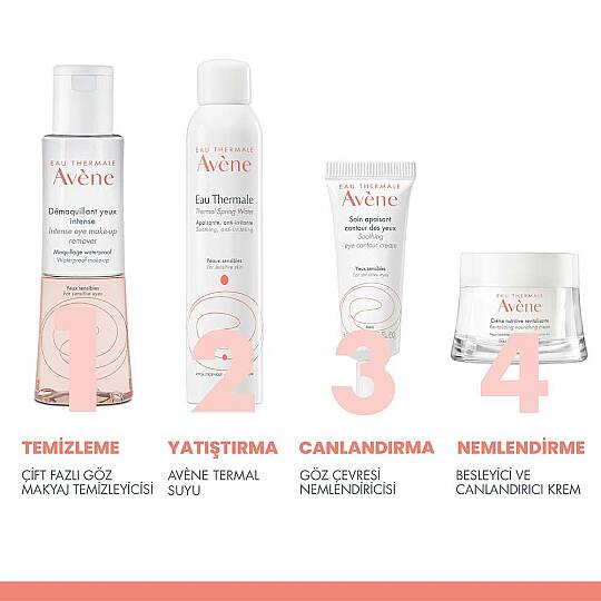 Avene Intense Eye Make-Up Remover Çift Fazlı Göz Makyaj Temizleyicisi 125 ml - 2