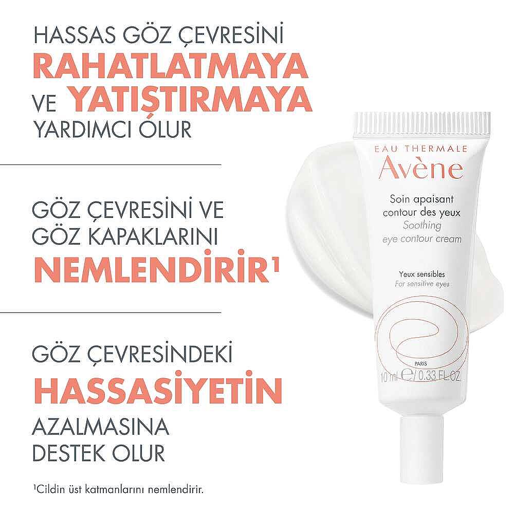 Avene Soothing Eye Contour Cream Göz Çevresi Nemlendirici Krem 10 ml - 6