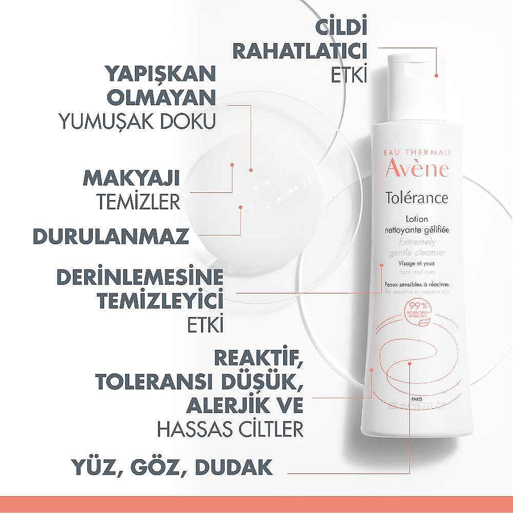 Avene Tolerance Lotion Jel Temizleyici Losyon 200 ml - 4