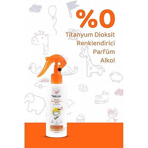 BABY İCON Güneş Spreyi Organik Vegan - 4