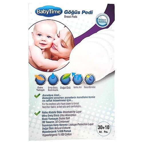 BABY TİME Göğüs Pedi 40'lı - 3
