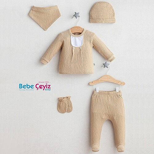 BABY TONGS Zıbın Takımı 5li Smile - 6