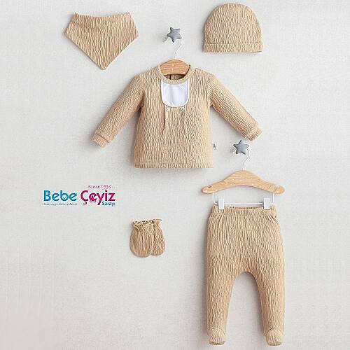 BABY TONGS Zıbın Takımı 5li Smile - 2