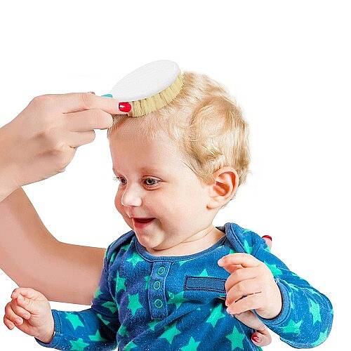 BABYJEM Tarak Fırça Set Doğal Kıl - 9