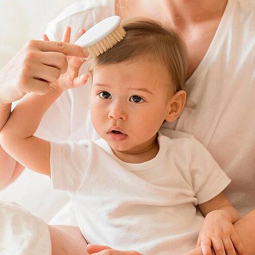 BABYJEM Tarak Fırça Set Doğal Kıl - 8