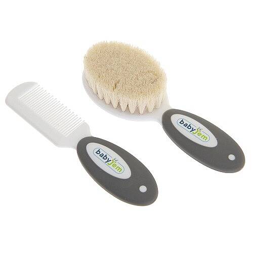 BABYJEM Tarak Fırça Set Doğal Kıl - 3