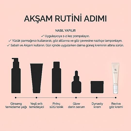 Beauty of Joseon Revive Eye Serum Ginseng ve Retinal İçeren Göz Çevresi Serum 30 ml - 3