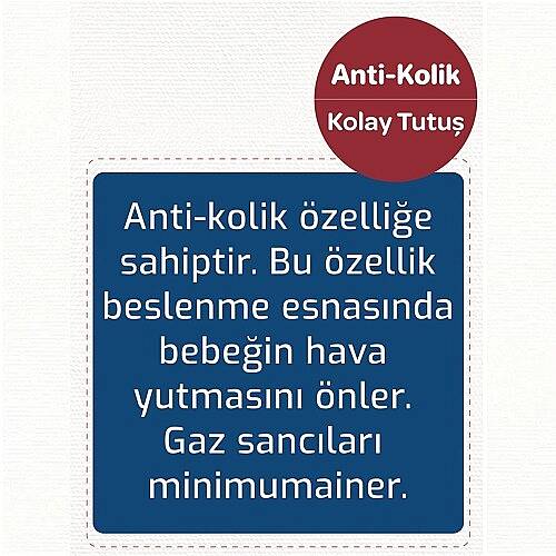 BEBEDOR Biberon Geniş Ağız Trıtan 250ml - 3