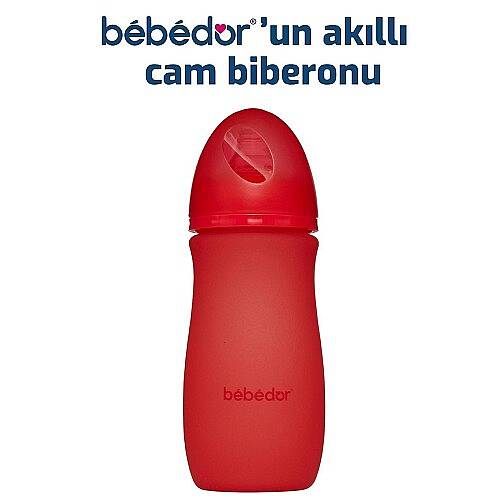 BEBEDOR Biberon Isı Renk Değiştiren Cam 260 ml