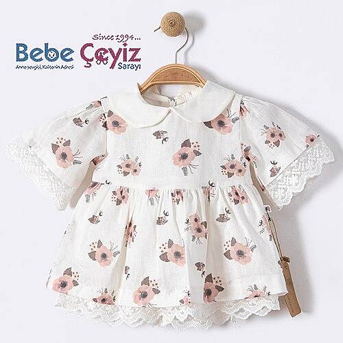 BEBESSİ Elbise Beautiful Ekru - 2