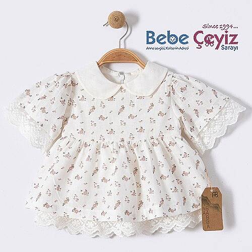 BEBESSİ Elbise Beautiful Ekru - 1