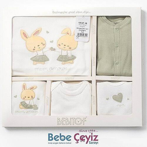 BEBİTOF Hastane Çıkışı 10 Lu Etekli Tavşanlı - 9