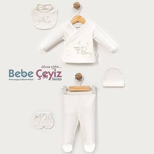 BEBİTOF Hastane Çıkışı 5 Li Happy Moon Ekru - 1