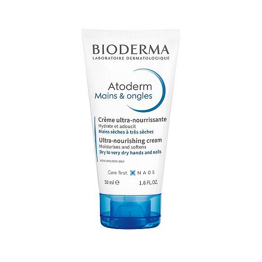 Bioderma Atoderm El ve Tırnaklar İçin Nemlendirici ve Besleyici Bakım Kremi 50 ml