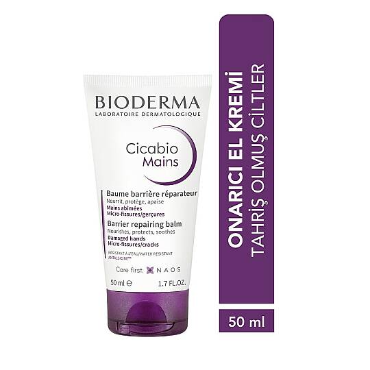 Bioderma Cicabio Mains Hand Cream El Kremi 50 ml - 4
