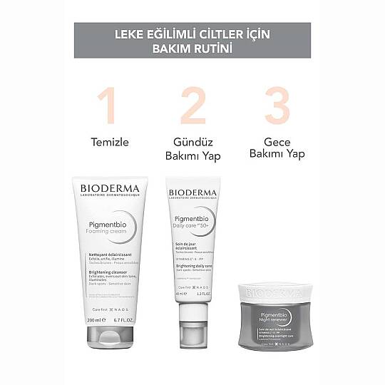 Bioderma Pigmentbio Foaming Cream Peeling Etkili Yüz Yıkama Jeli 200 ml - 7