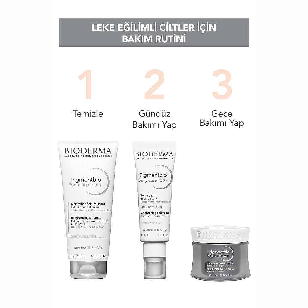 Bioderma Pigmentbio Foaming Cream Peeling Etkili Yüz Yıkama Jeli 200 ml - 7