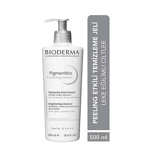 Bioderma Pigmentbio Foaming Cream Peeling Etkili Yüz Yıkama Jeli 500 ml - 3
