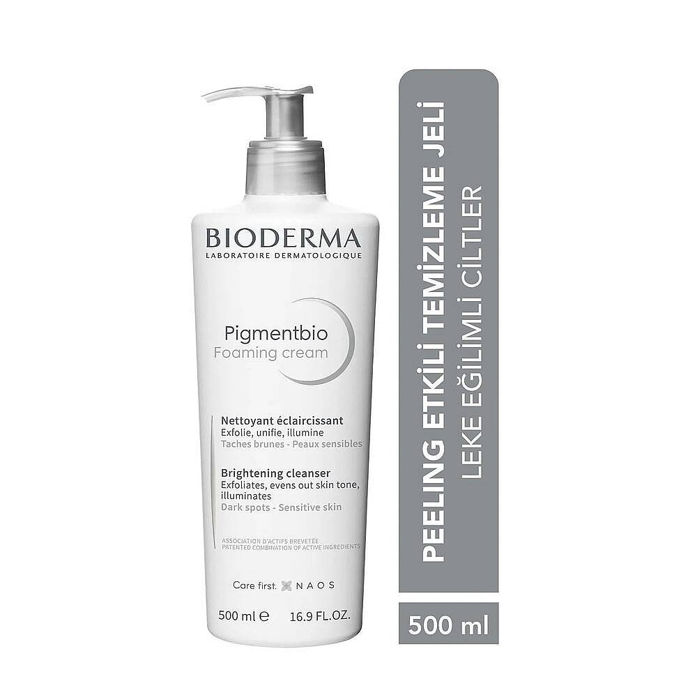 Bioderma Pigmentbio Foaming Cream Peeling Etkili Yüz Yıkama Jeli 500 ml - 3