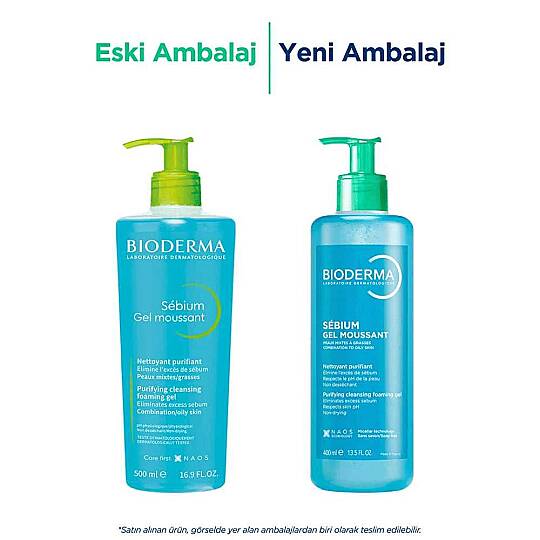 Bioderma Sebium Foaming Temizleyici Jel 2x400 ml - 6