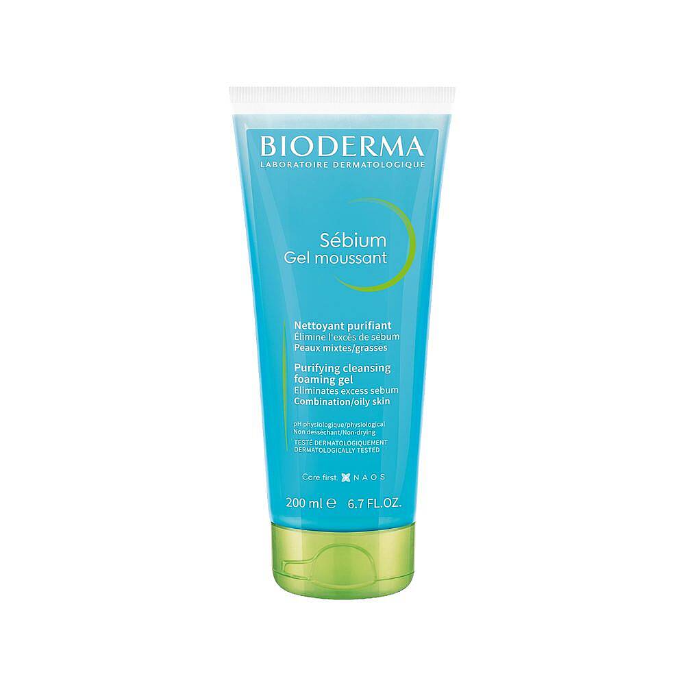 Bioderma Sebium Foaming Yüz & Vücut Temizleme Jeli 200 ml - 1