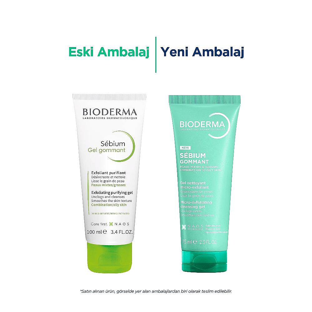 Bioderma Sebium Gommant Micro Exfolianting Yüz Temizleme Jeli 75 ml - 3