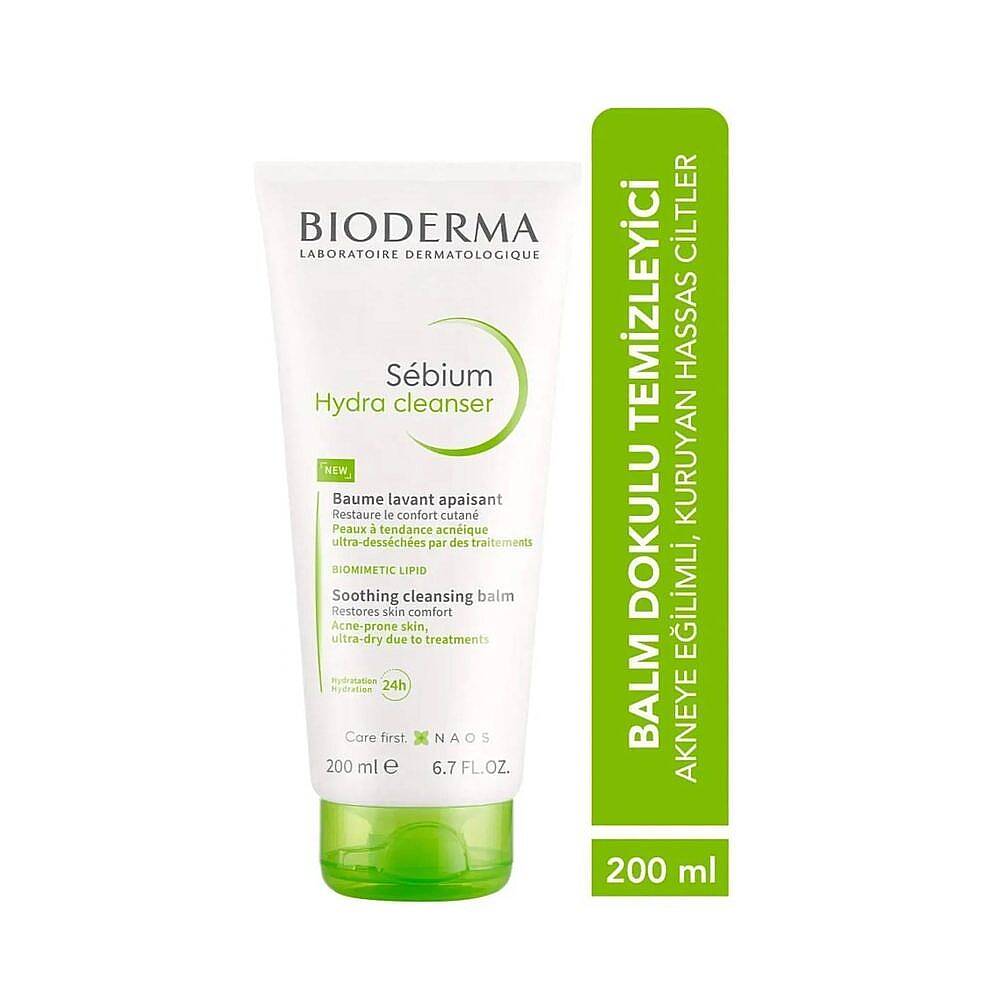 Bioderma Sebium Hydra Cleanser Nemlendirici Etkili Yüz Temizleyici 200 ml - 3
