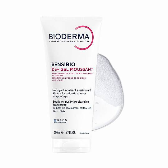 Bioderma Sensibio DS+ Hassas Ciltler İçin Seboreik Dermatit Karşıtı Temizleme Jeli 200 ml - 3