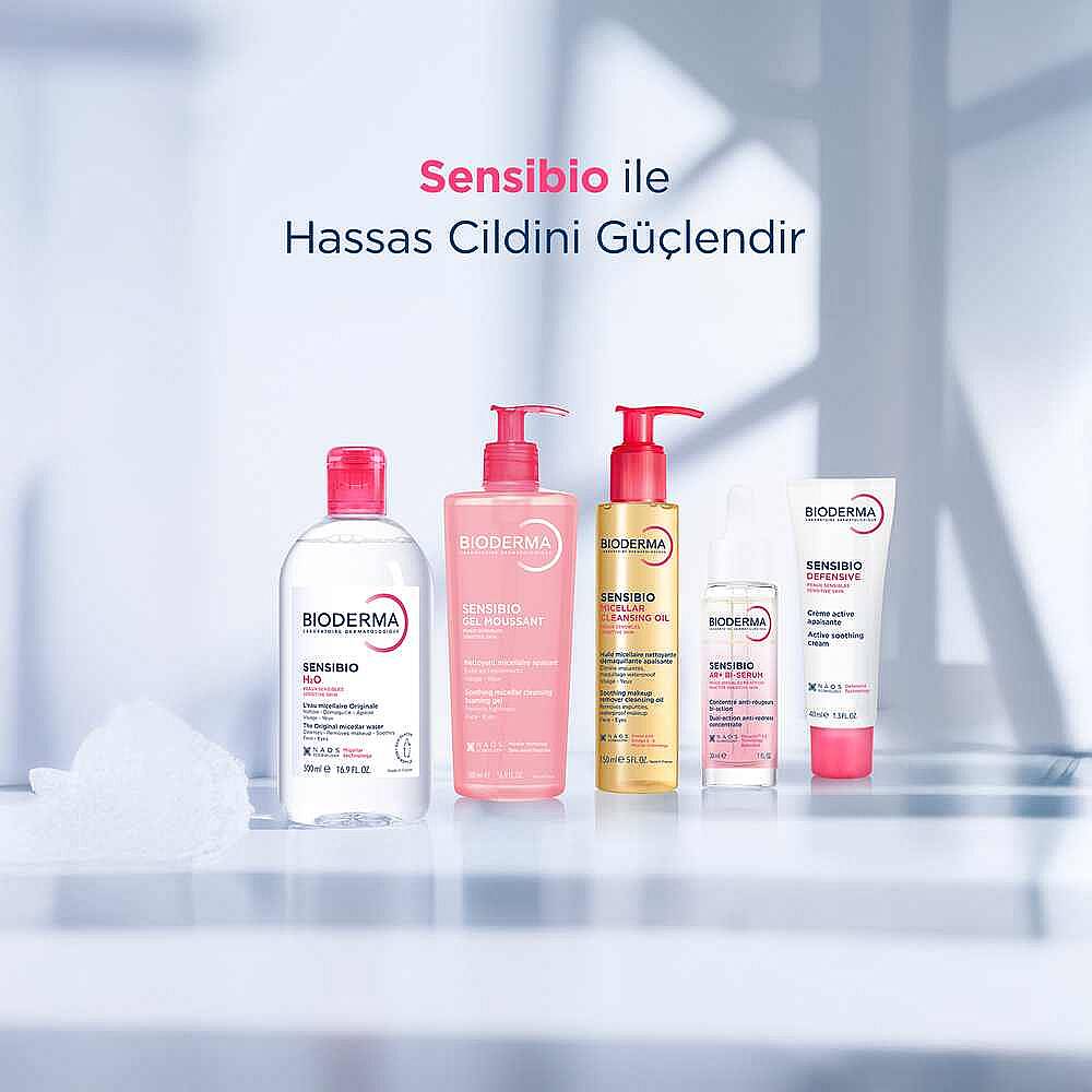 Bioderma Sensibio Foaming Gel Hassas ve Normal Ciltler Misel Yüz Temizleme Jeli 100 ml - 4