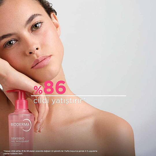 Bioderma Sensibio Foaming Gel Hassas ve Normal Ciltler Misel Yüz Temizleme Jeli 100 ml - 2