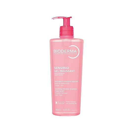 Bioderma Sensibio Foaming Gel Hassas ve Normal Ciltler Misel Yüz Temizleme Jeli 500 ml